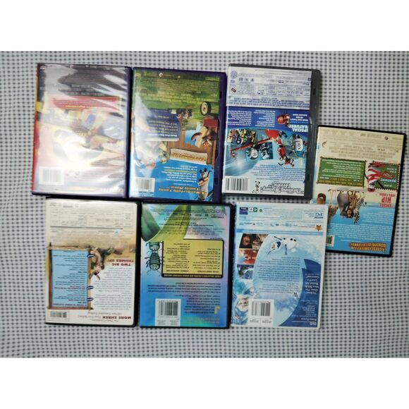 Lot of 7 DreamWorks Kids Animated DVD Shrek Madagascar Kung Fu Panda A Bugs Life - Picture 4 of 14